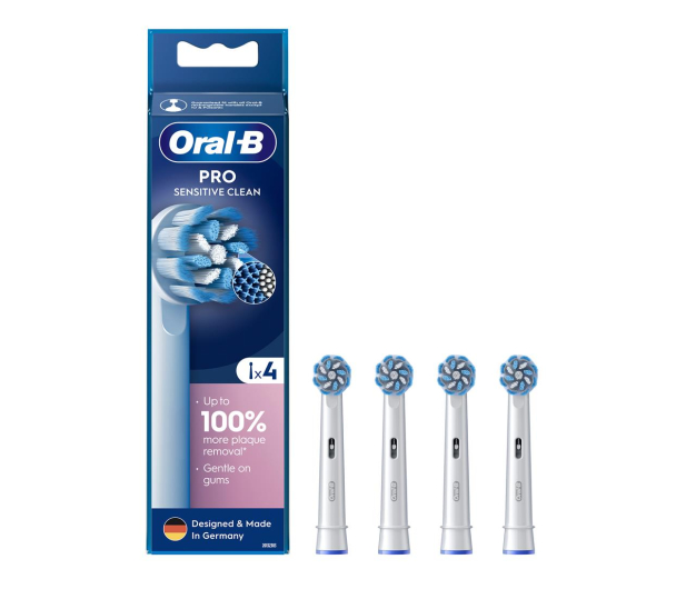Oral-B Końcówka do szczoteczki ROTARY Sensitive EB60X-4 (4 szt.) - 1225911 - zdjęcie